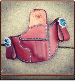 Kratos with Concho Snaps IWB Holster by Soteria Leather
