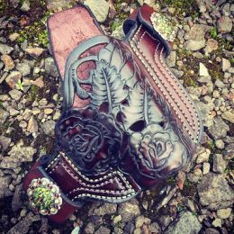 Soteria Floral 'Annie Rose w/Cutouts' by Soteria Leather