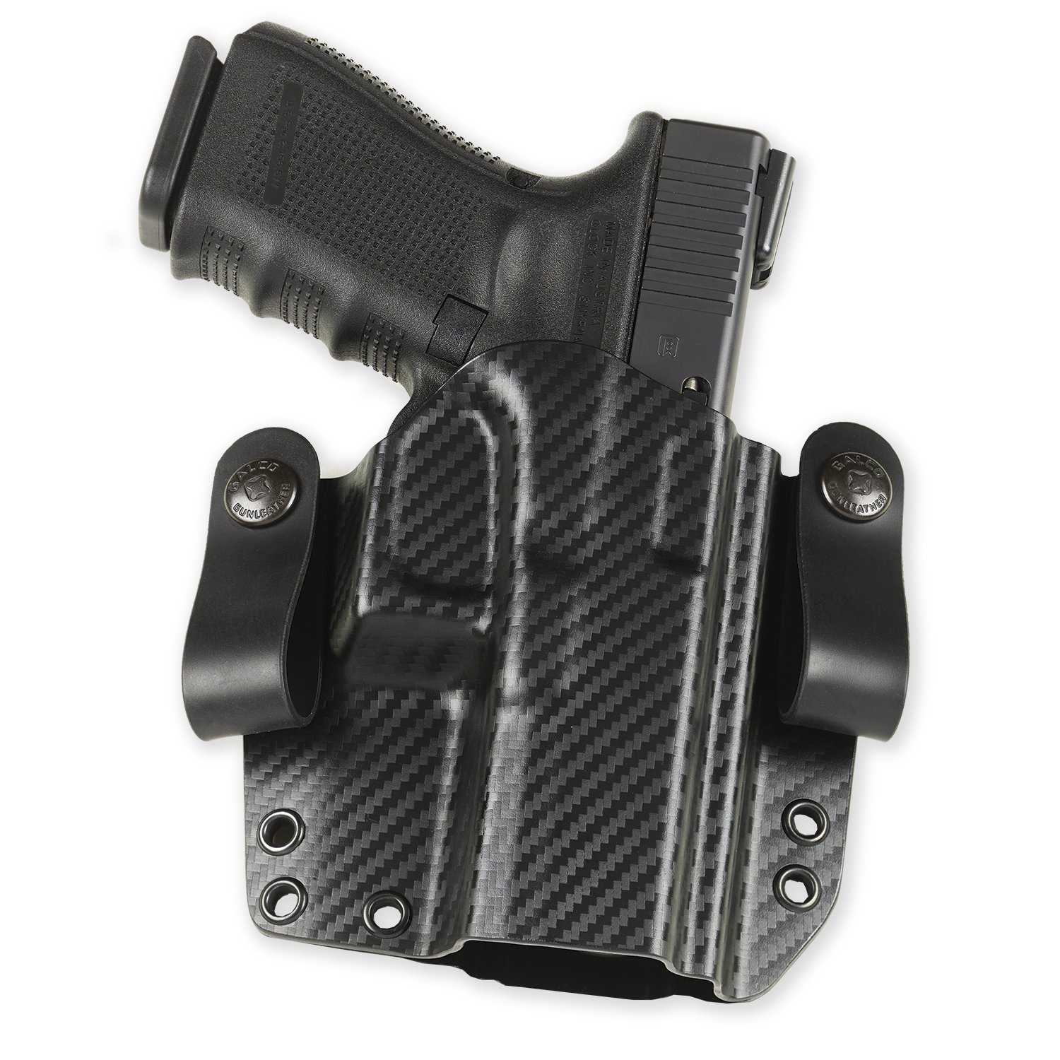 Corvus Belt (OWB) / IWB Kydex 'Carbon Fiber Finish' Holster by Galco
