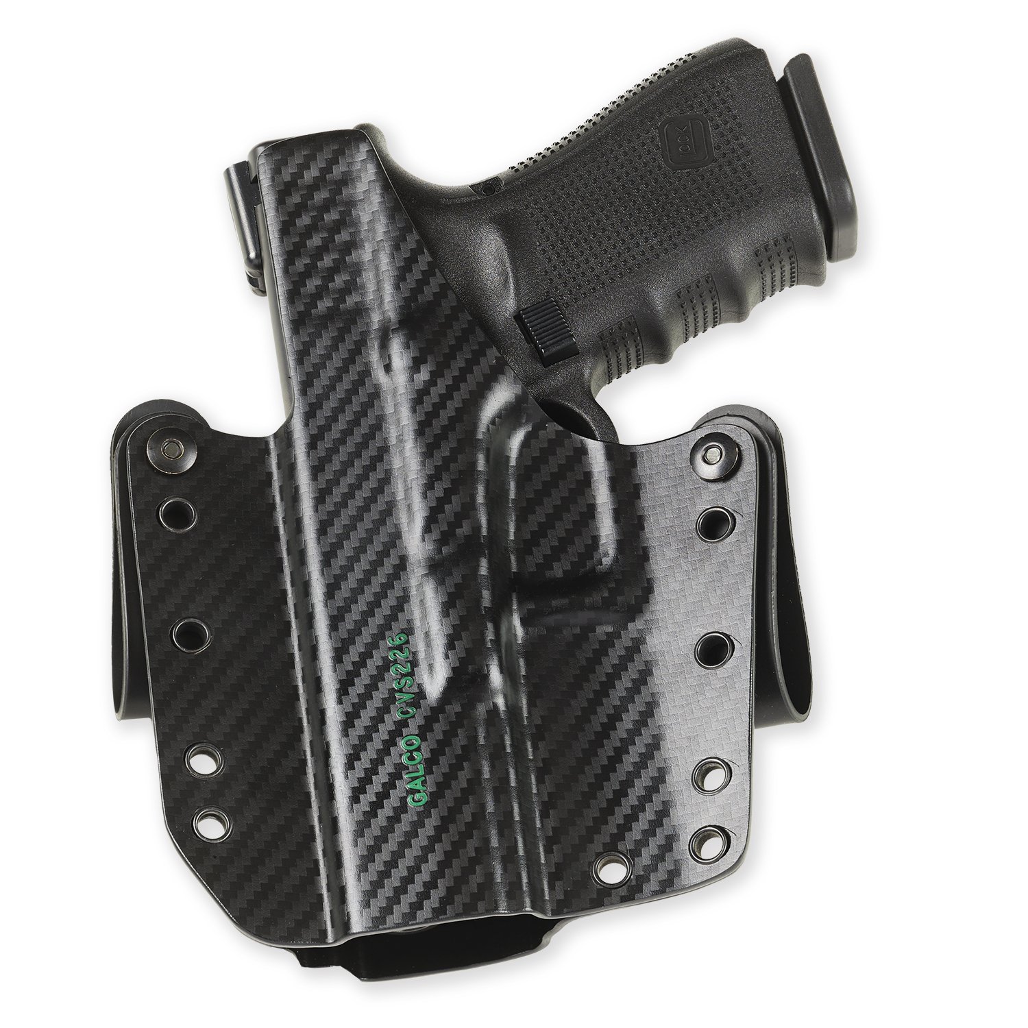 Corvus Belt (OWB) / IWB Kydex 'Carbon Fiber Finish' Holster by Galco