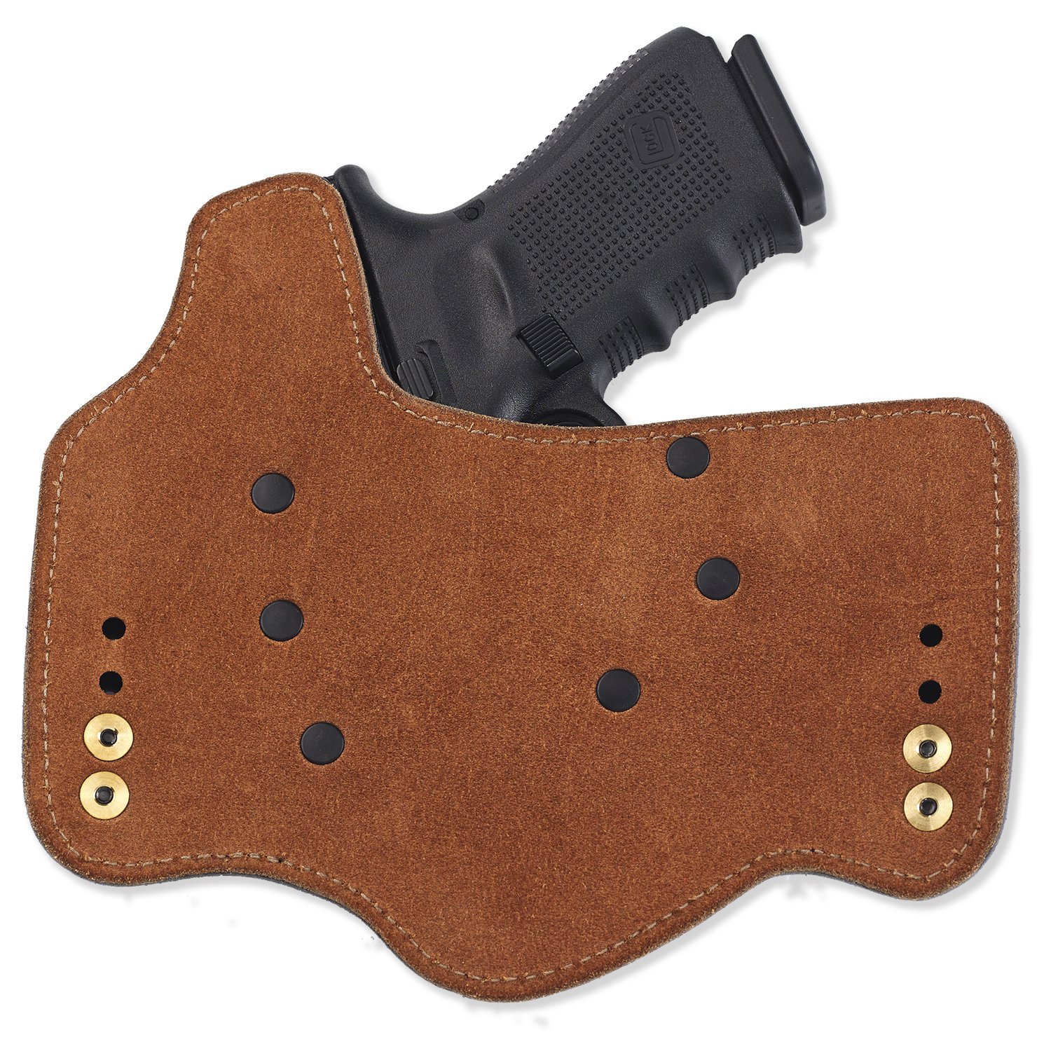 KingTuk Deluxe Kydex and Leather IWB Holster by Galco