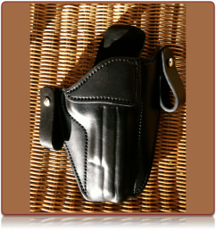 Kratos w/Chicago Screws Custom Holster by Soteria Leather