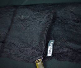 Universal Black Lace "Short" Holster for Women by Lethal Lace