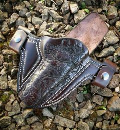 Soteria Floral 'Oak Leaf' Design Holster by Soteria Leather