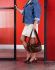 Solitaire Hobo-Style Leather Holster Handbag by Galco