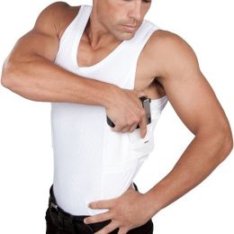 Men's Concealment Tank Top COOLUX Shirt by Undertech