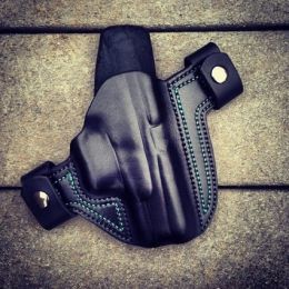 The 'Thrasos with Body Shield' OWB Holster by Soteria Leather